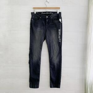 NWT Gap Premium Super Skinny Gray Blasted jeans, 12/31 R